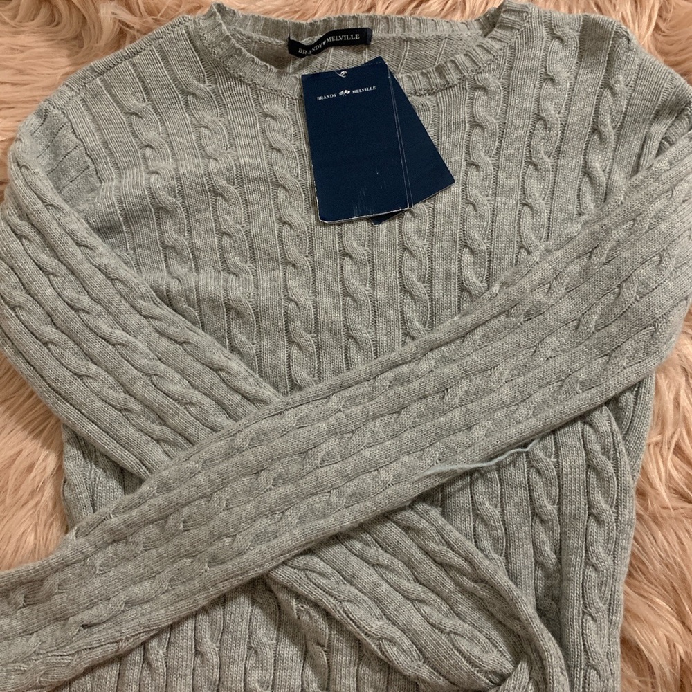 Grey Brandy Sweater